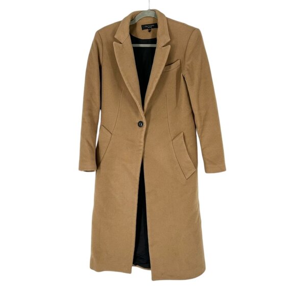 Rag & Bone Duke Wool/Cashmere Blend Coat - Picture 2 of 11